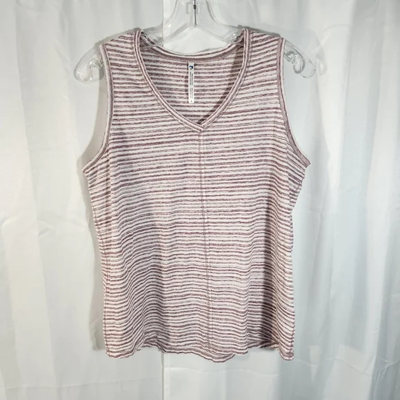 Kuhl Size Large Aria Striped Tank Top - Picture 2 of 7